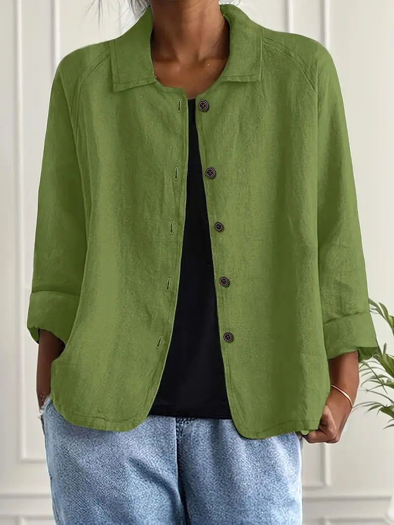 Denise | Women's Classic Lightweight Long Sleeve Top